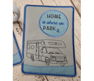 Stickdatei - Wohnmobil LineArt